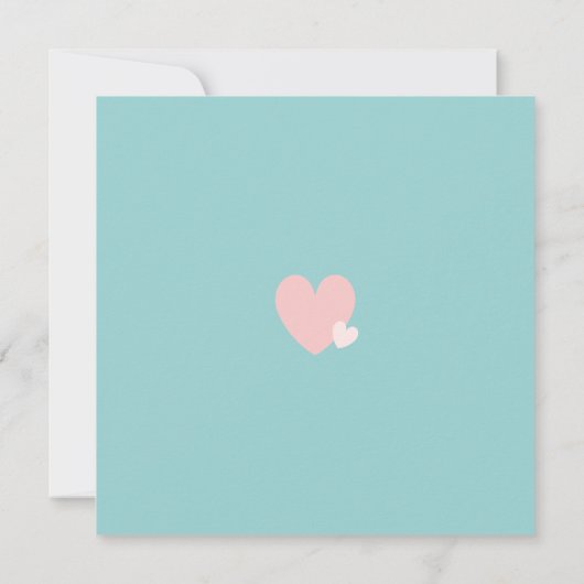 Song Playlist Foto Liebe Valentine's Day Card (Rückseite)