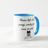 Song-Schriftsteller Tasse (VorderseiteRechts)