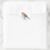 Song Sparrow Bird Stickers (Tasche)