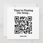Song spielen - QR Code Design (Vorderseite)