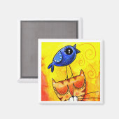 Song - Square Magnet (Vorderseite/Rückseite)