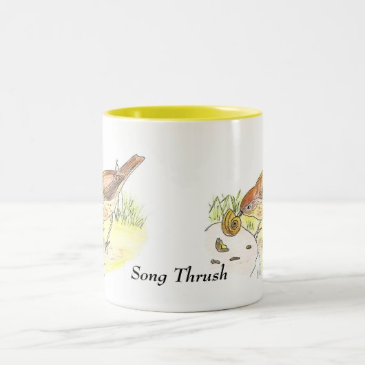 Song Thrush Tasse (Mittel)