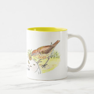 Song Thrush Tasse