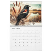 Songbird Country Watercolor Style Kalender (Mär 2027)