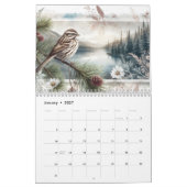 Songbird Country Watercolor Style Kalender (Jan 2027)