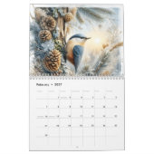 Songbird Country Watercolor Style Kalender (Feb 2027)