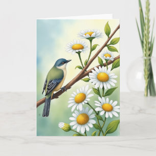 Songbird Floral Muttertagskarte Karte