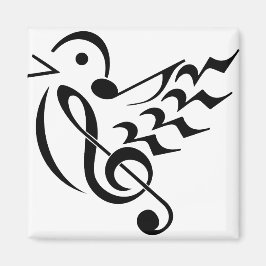 Songbird im Flug Magnet