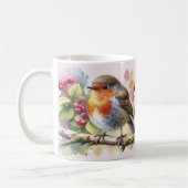 Songbird in Watercolor-Tasse Kaffeetasse (Links)