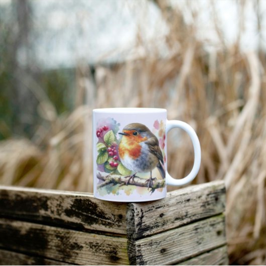 Songbird in Watercolor-Tasse Kaffeetasse
