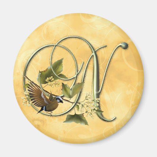 Songbird Initial N Magnet (Vorne)