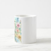 Songbird Melody Graceful Bird & Floral Elegance Kaffeetasse (Mittel)