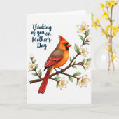 Songbird Muttertags-Blumenkarte Karte (Gelbe Blume)