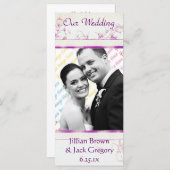 Songbird Shabby Chic WEDING Program Programm (Vorne/Hinten)