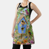 Songbirds Lily Garden Birdhouse Schürze (InSitu)