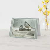 Songbirds - Thinking of You - Praying for You Card Karte (Gelbe Blume)