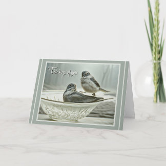 Songbirds - Thinking of You - Praying for You Card Karte