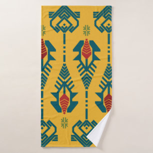 Songket Lombok Sasak Ethnisch Vintag Mo Badehandtuch