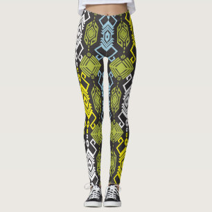 Songket Tenun: Traditionelles indonesisches Motiv. Leggings