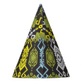 Songket Tenun: Traditionelles indonesisches Motiv. Partyhütchen (Rückseite)