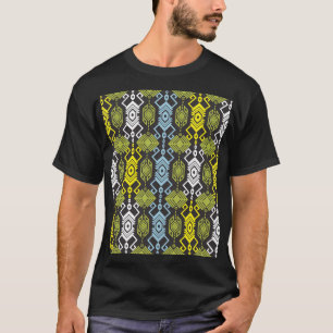 Songket Tenun: Traditionelles indonesisches Motiv. T-Shirt