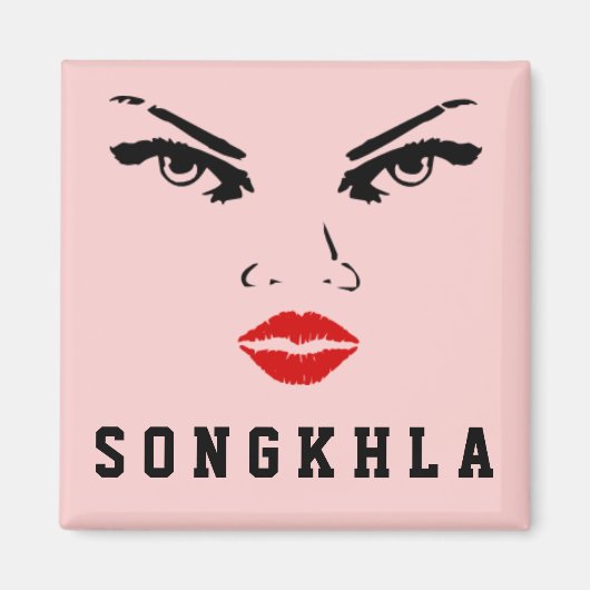 Songkhla, Thailändische Freundin Magnet (Vorne)