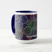 Songlines Geist-Tasse Tasse (Vorderseite Links)