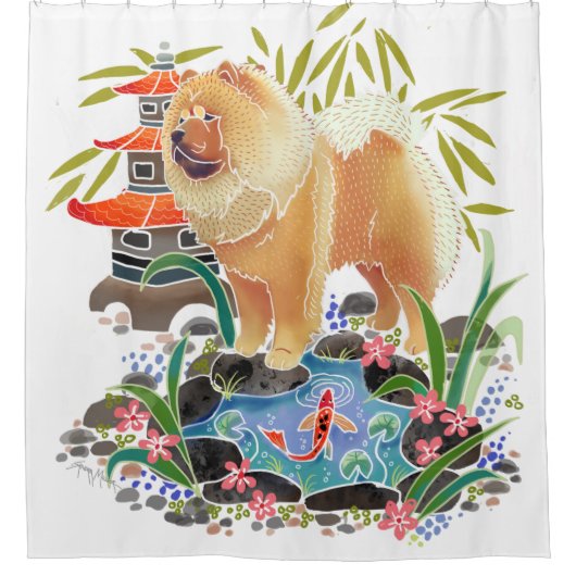 SONGMAO Duschvorhang (Vorderseite)