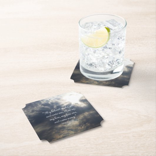 Songs 2:10 Paper Untersetzer (Vor Ort)