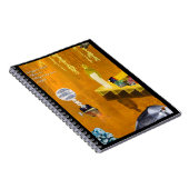 Songs for a Blind Fisherman Collage Notebook Notizblock (Rechte Seite)