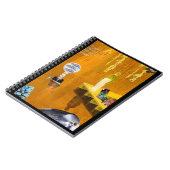 Songs for a Blind Fisherman Collage Notebook Notizblock (Linke Seite)