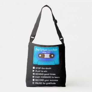 Songs of Health, Liebe & Success 2025 Crossbody Ba Tragetaschen Mit Langen Trägern