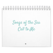 Songs of the Sea Small Spiral Bound Calendar Kalender (Titelbild)