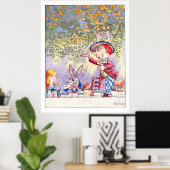 Songs von Alice: Ein Mad Tee Party Poster (Heimbüro)