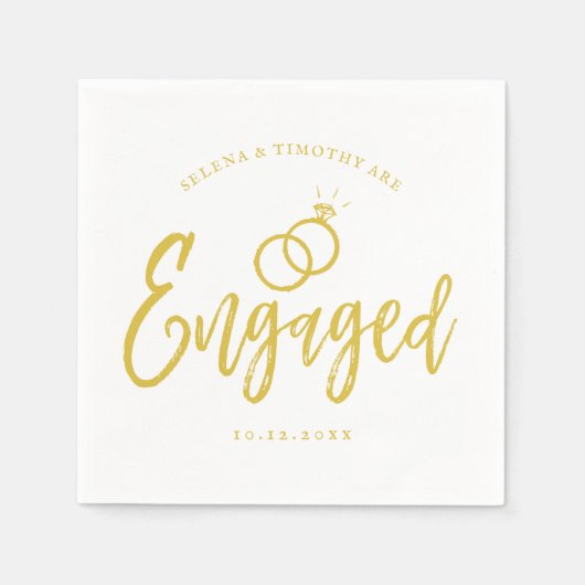 Songwriting-Gold Serviette (Vorderseite)