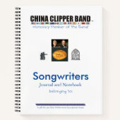 Songwriting Journal Notizblock (Vorderseite)