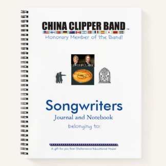 Songwriting Journal Notizblock
