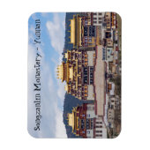 Songzanlin Tibetisches Kloster - Yunnan, China Magnet (Vertikal)