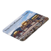 Songzanlin Tibetisches Kloster - Yunnan, China Magnet (Linke Seite)