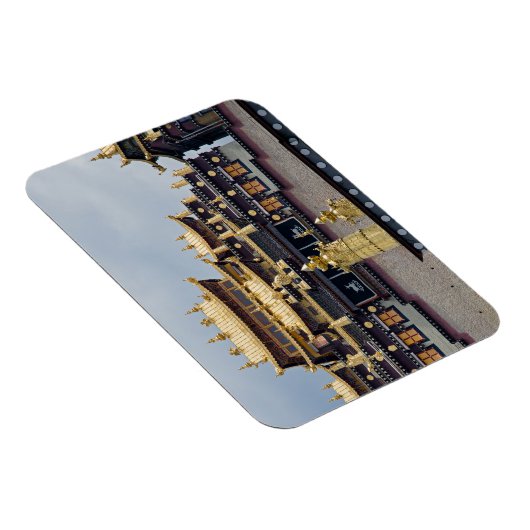 Songzanlin Tibetisches Kloster - Yunnan, China Magnet (Rechte Seite)