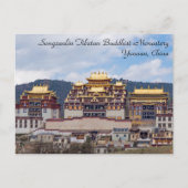Songzanlin Tibetisches Kloster - Yunnan, China Postkarte (Vorderseite)