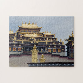 Songzanlin Tibetisches Kloster - Yunnan, China Puzzle