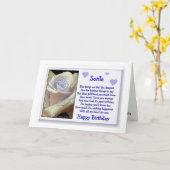 Sonia / Happy Birthday Karte (Gelbe Blume)