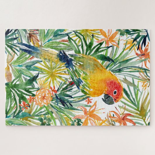 SONIA THE SUN CONURE Bird Puzzle (Horizontal)