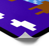 Sonic 1 Poster (Pixel) (Ecke)