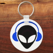 Sonic-Alien-Logo Schlüsselanhänger (Vorderseite)