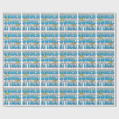 Sonic-Angriffs-Leben B Geschenkpapier (Flach)