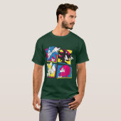 Sonic der Igel Sonic Shadowtails Knuckles T-Shirt (Vorne ganz)