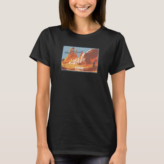 Sonic Frontiers - Ares-Insel T-Shirt (Vorderseite)