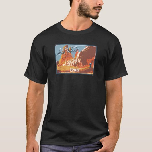 Sonic Frontiers - Ares-Insel T-Shirt (Vorderseite)